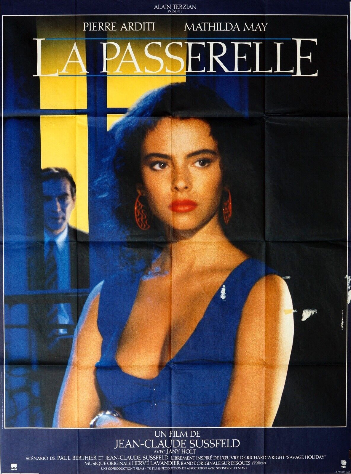 LA PASSERELLE iORIGINAL MOVIE POSTER 120x160 PIERRE ARDITI