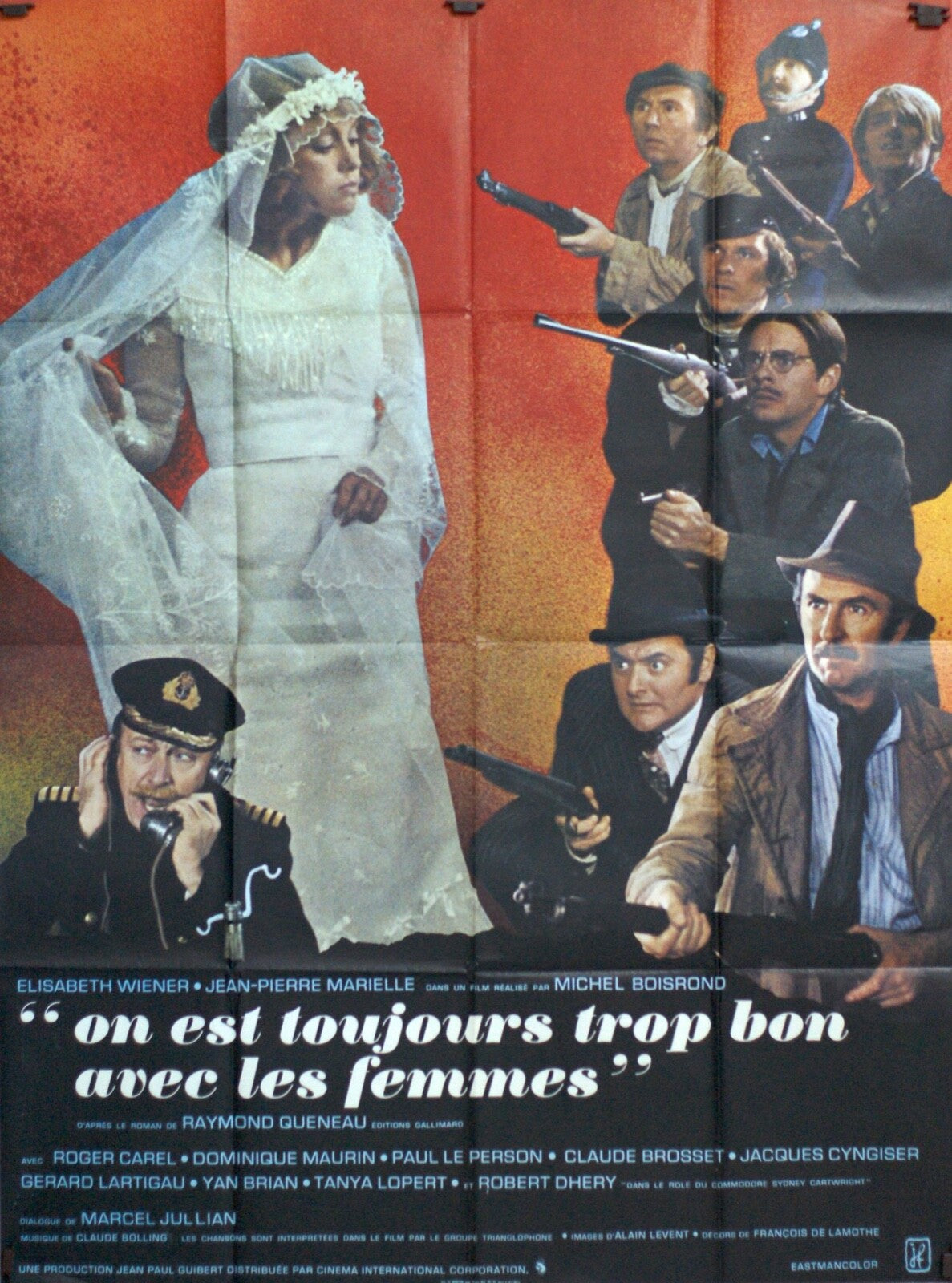 ON EST TOUJOURS TROP BON AVEC LES FEMMES ORIGINAL MOVIE POSTER 120x160 MEL SMITH