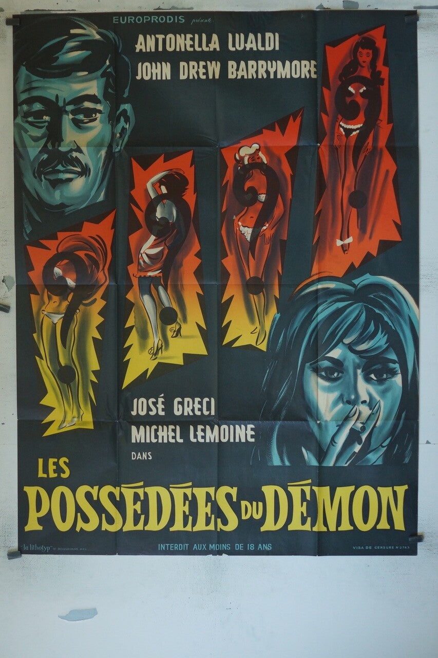 LES POSSÉDÉES DU DÉMON ORIGINAL120x160 ANTONELLA LUALDI