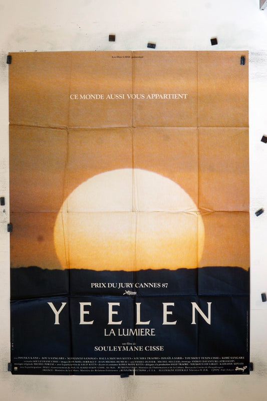 YELLEN SOULEYMANE CISSE ORIGINAL MOVIE POSTER 120x160