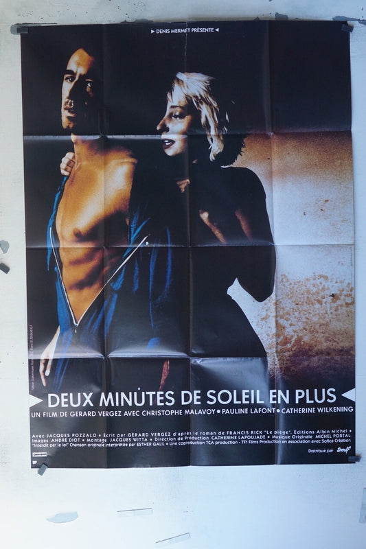 DEUX MINUTES DE SOLEIL EN PLUS ORIGINAL 120x160 MALAVOY - LAFONT