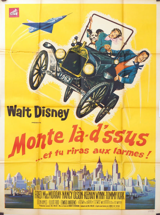 MONTE LA D’SUSS ET TU RIRAS AUX LARMES ! MOVIE POSTER ORIGINAL 120x160