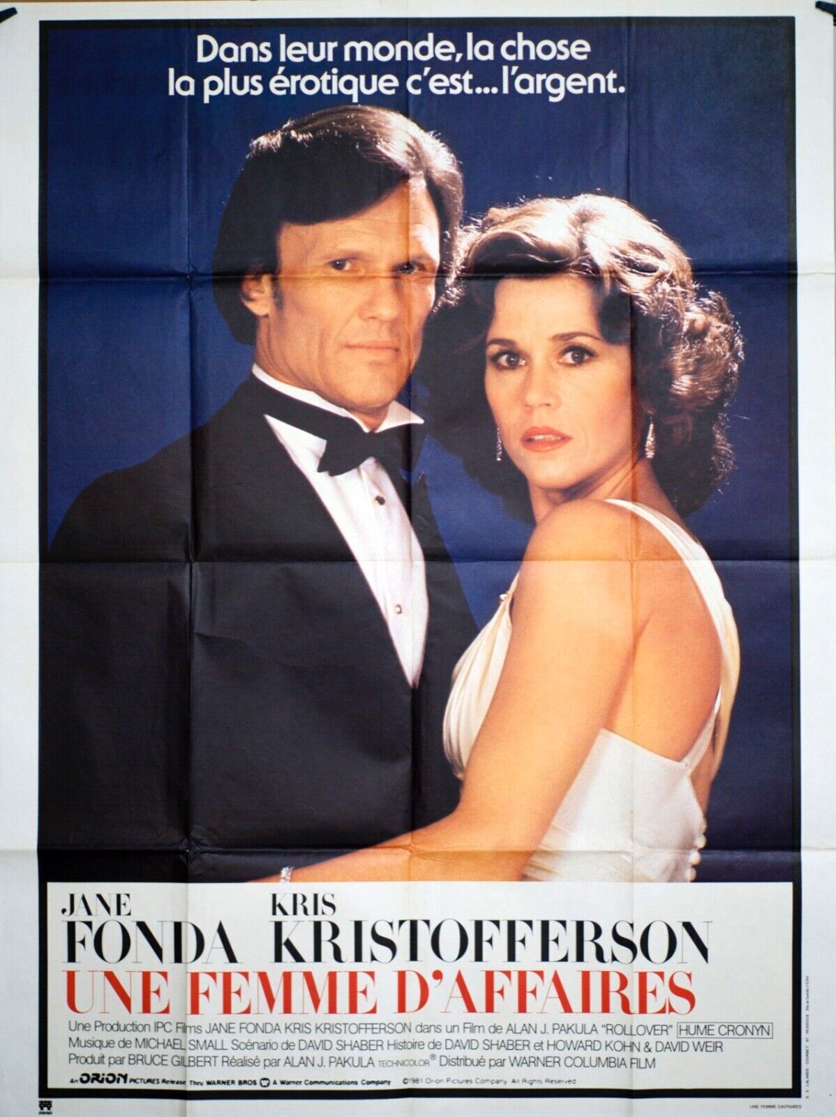 UNE FEMME D’AFFAIRES  ORIGINAL MOVIE POSTER 120x160 JANE FONDA