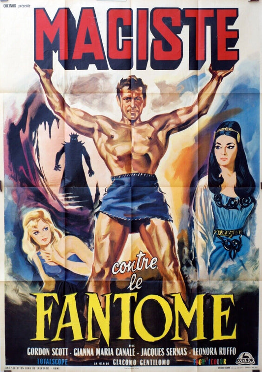 MACISTE CONTRE LE FANTOME ORIGINAL120x160 GORDON SCOTT