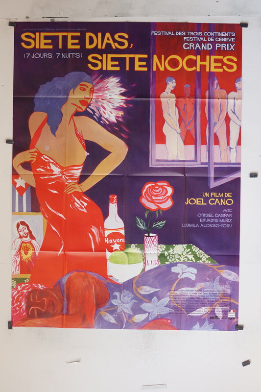 SIETE DIAS, SIETE NOCHES MOVIE POSTER ORIGINAL (120x160), Ivan Reitman