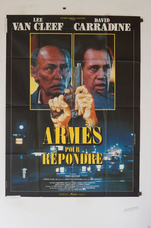 ARMES POUR RÉPONDRE ORIGINAL120x160  LEE VAN CLEEF