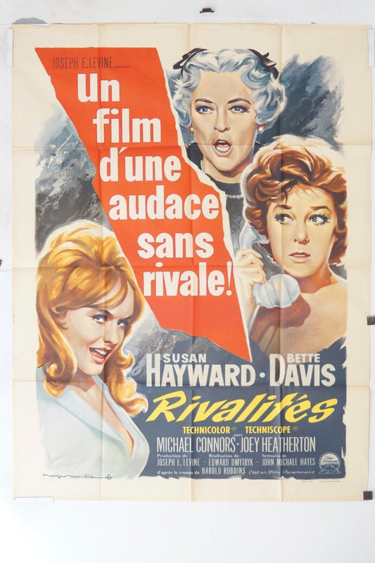 RIVALITÉS MOVIE POSTER ORIGINAL (120x160) SUSAN HAYWARD