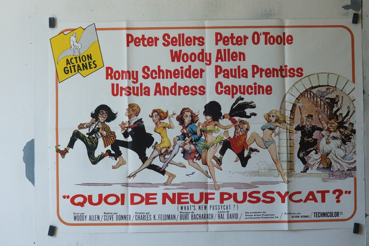 QUOI DE NEUF PUSSYCAT ? ORIGINAL 69x103