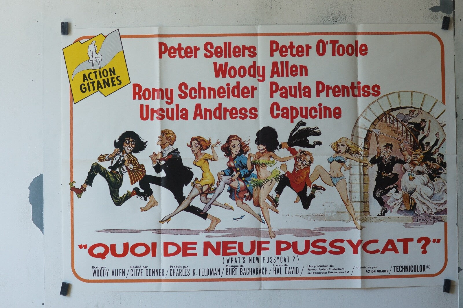 QUOI DE NEUF PUSSYCAT ? ORIGINAL 69x103