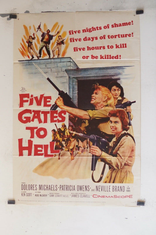 FIVE GATES TO HELL ORIGINAL 69x103