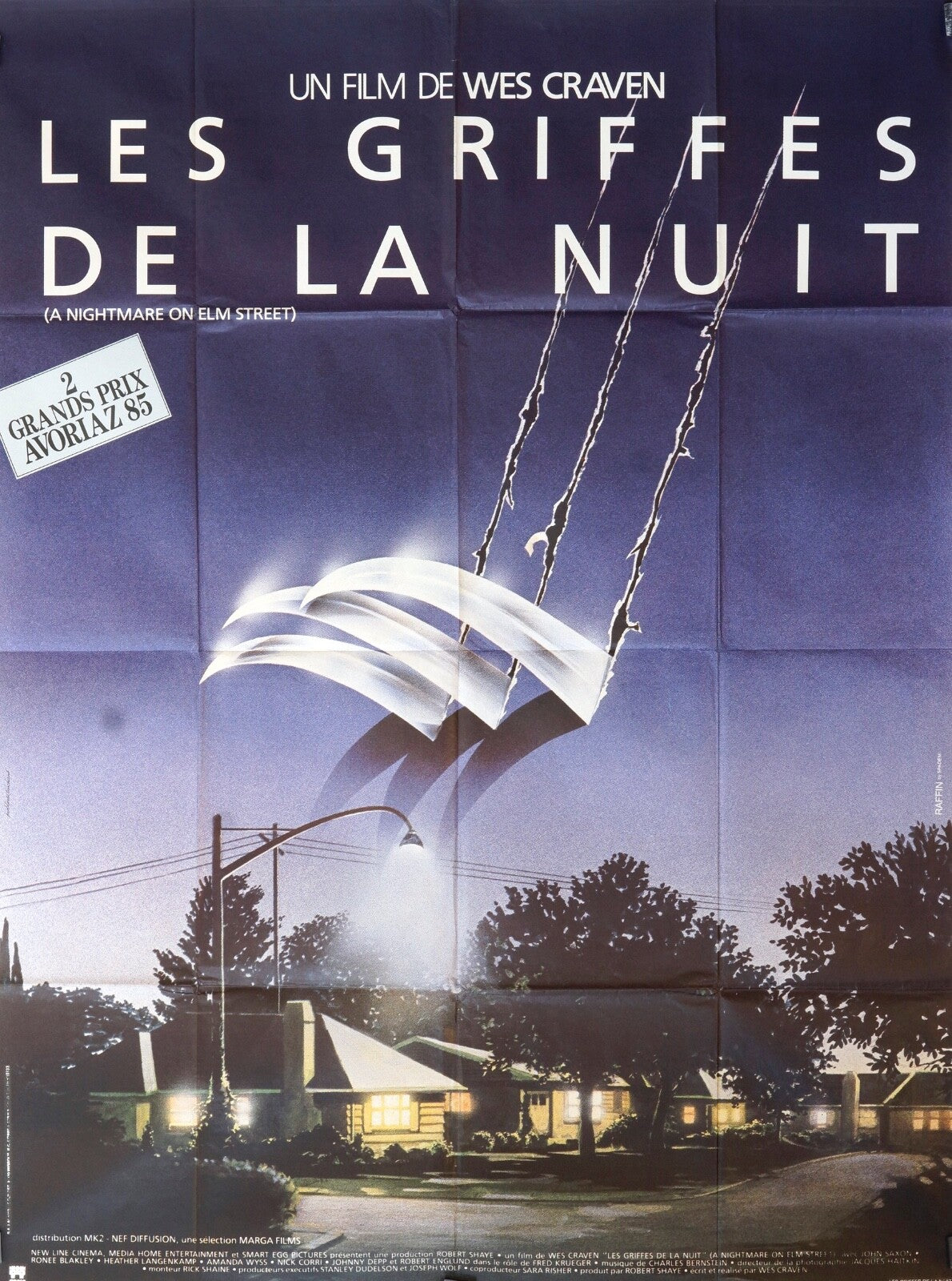 LES GRIFFES DE LA NUIT WES CRAVEN MOVIE POSTER ORIGINAL 120x160