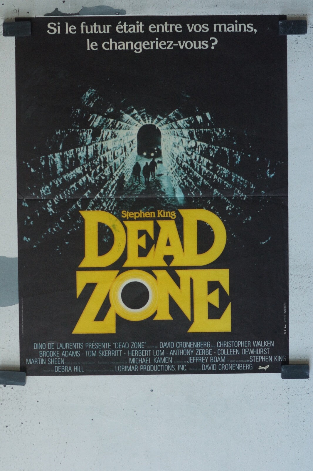 DEAD ZONE POSTER ORIGINAL (40X60) CHRISTOPHER WALKEN