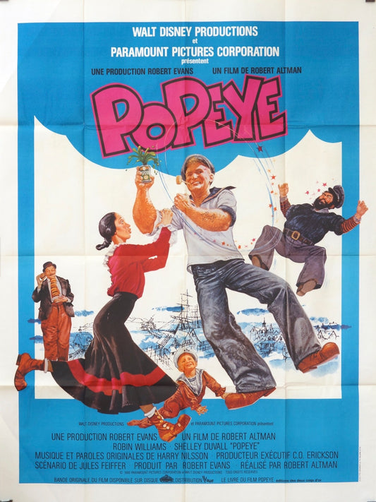 POPEYE  WALT DISNEY MOVIE POSTER ORIGINAL 120x160