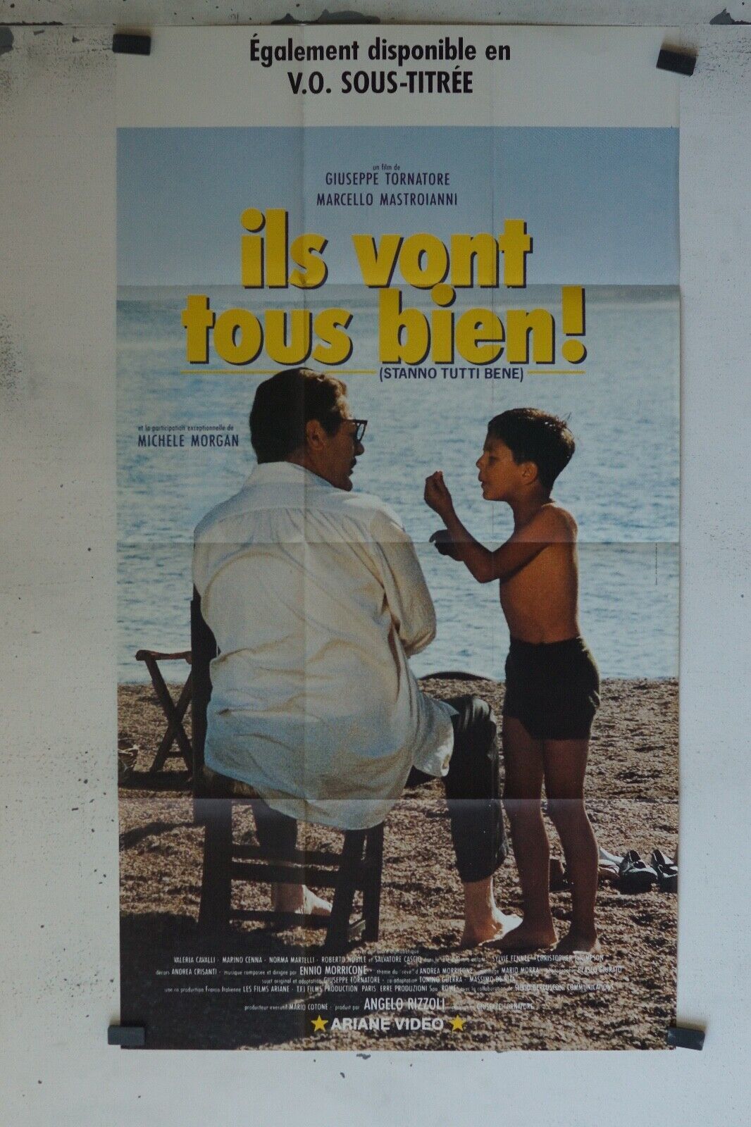 ILS VONT TOUS BIEN ORIGINAL POSTER (60X160) MICHELE MORGAN