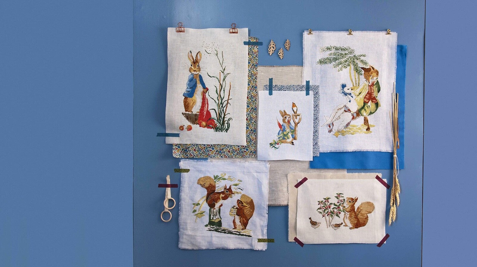 Pierrot-Lapin n°3 au point de croix FRENCH VERSION CROSS STITCH MAGAZINE
