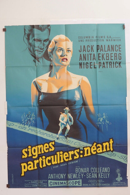 SIGNES PARTICULIERS : NÉANT MOVIE POSTER ORIGINAL 120x160 PHILIPPE NOIRET