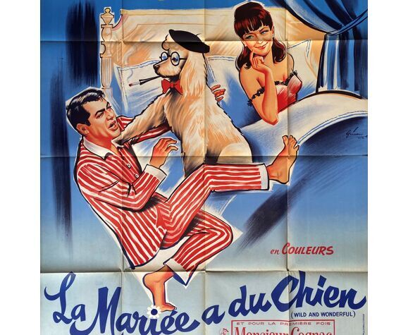 MARIEE A DU CHIEN (LA) ORIGINAL 120x160 