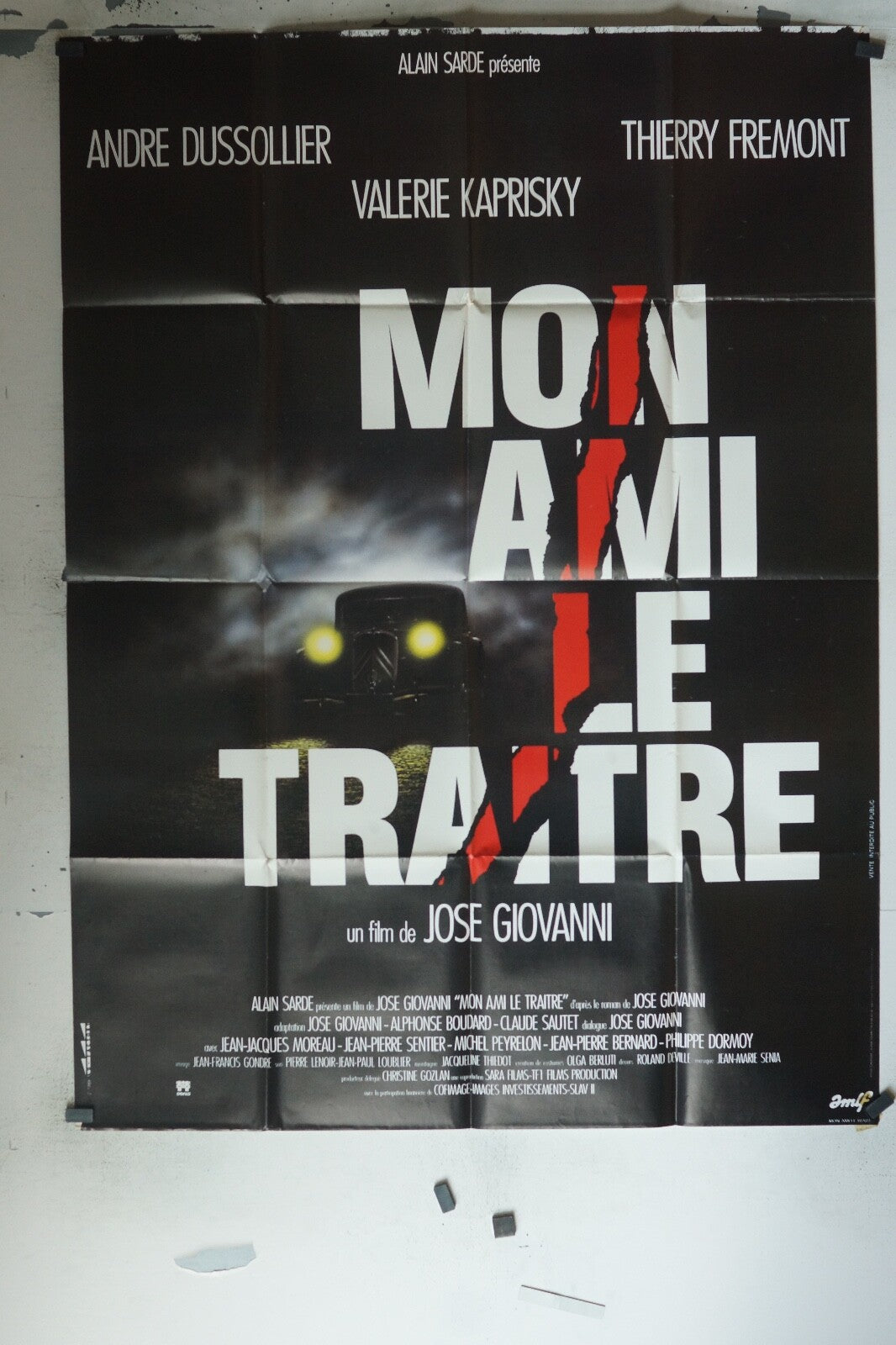 MON AMI LE TRAITRE ORIGINAL 120x160 ANDRE DUSSOLLIER