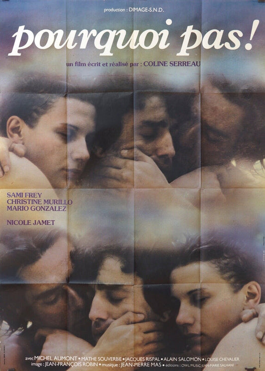 POURQUOI PAS ! MOVIE POSTER ORIGINAL 120x160 SAMI FREY