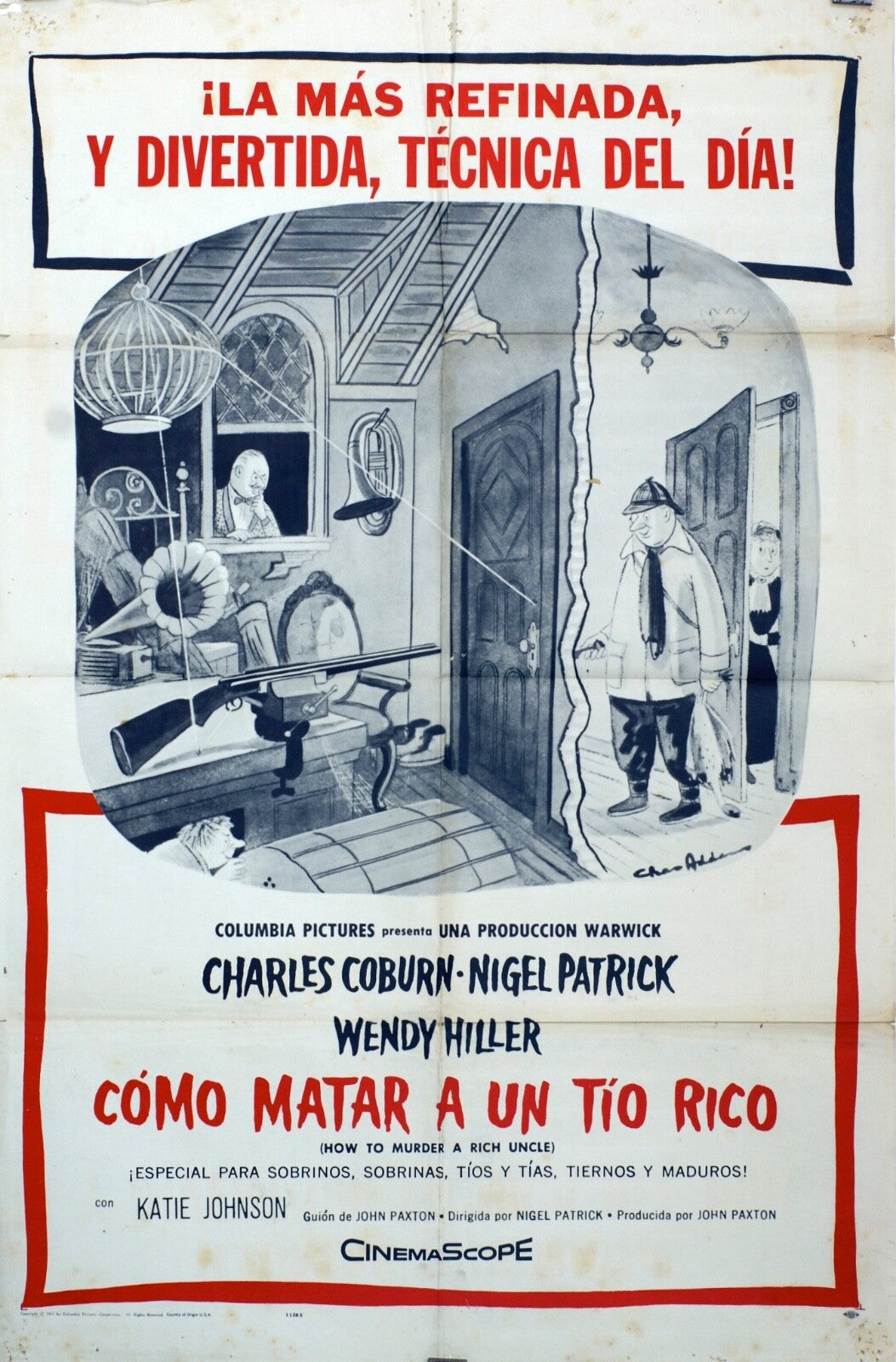 COMO MATAR A UN TIO RICO (Spanish Edition) ORIGINAL 68x104