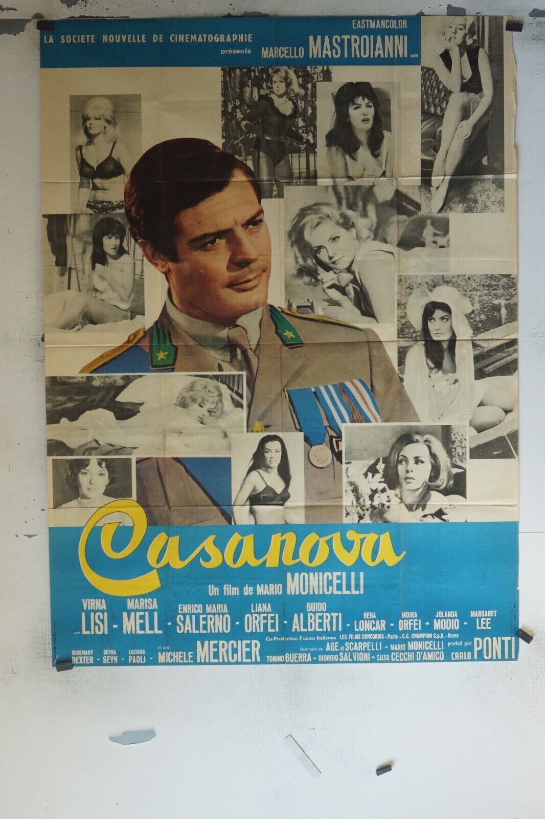 CASANOVA POSTER ORIGINAL 120x160 SAM WATERSTON