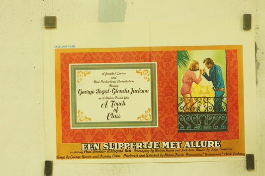 EEN SLIPPERTJE MET ALLURE MOVIE POSTER ORIGINAL 55X36 GEORGE SEGAL – GLENDA JACK