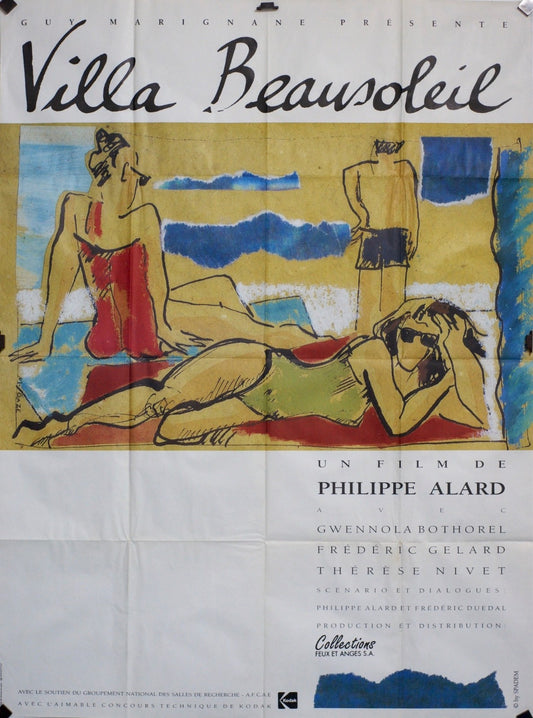 VILLA BEAUSOLEIL PHILIPPE ALLARD MOVIE POSTER ORIGINAL 120x160