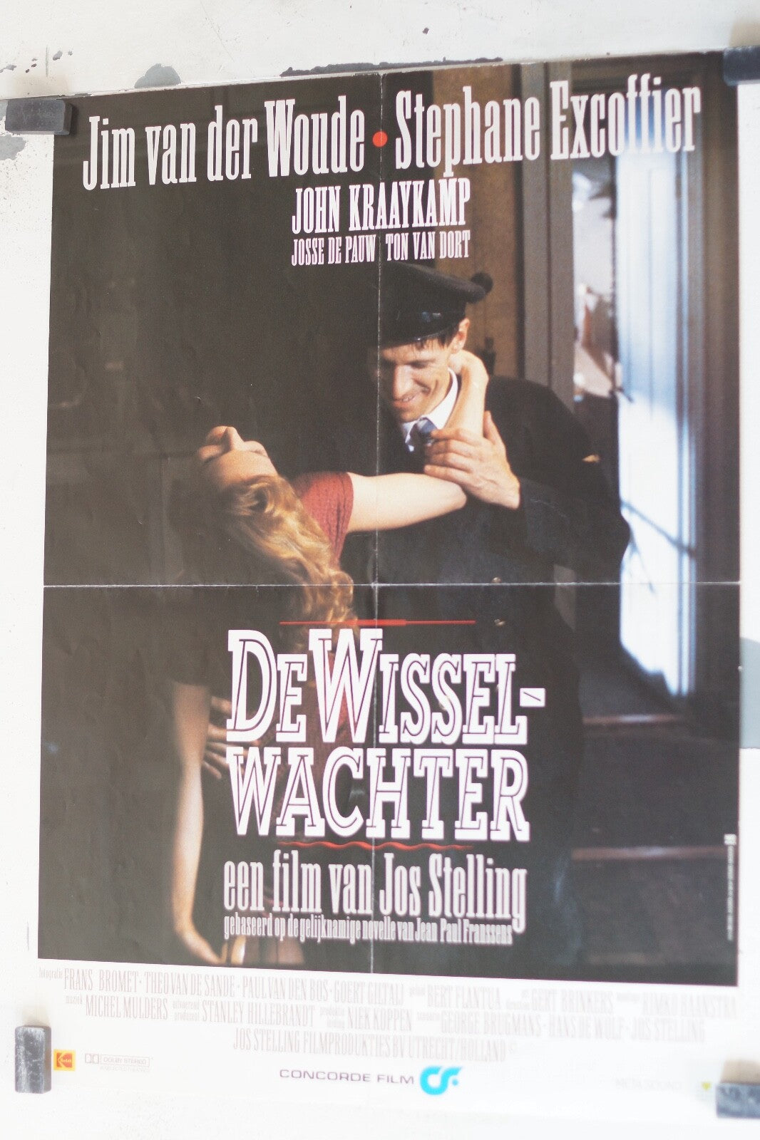 DE WISSEL-WATCHTER MOVIE POSTER ORIGINAL (60X80) JIM VAN DER WOUDE – STEPHANE