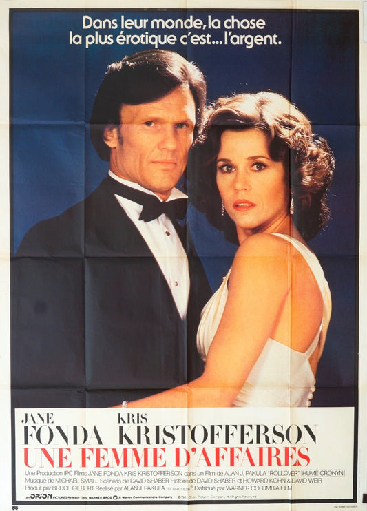 UNE FEMME D’AFFAIRES MOVIE POSTER ORIGINAL 120x160 JANE FONDA