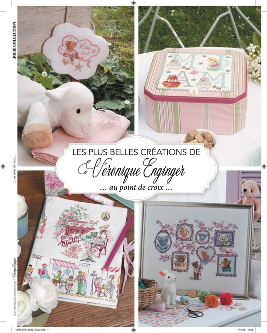 VERONIQUE ENGINGER Volume 1 FRENCH VERSION CROSS STITCH MAGAZINE