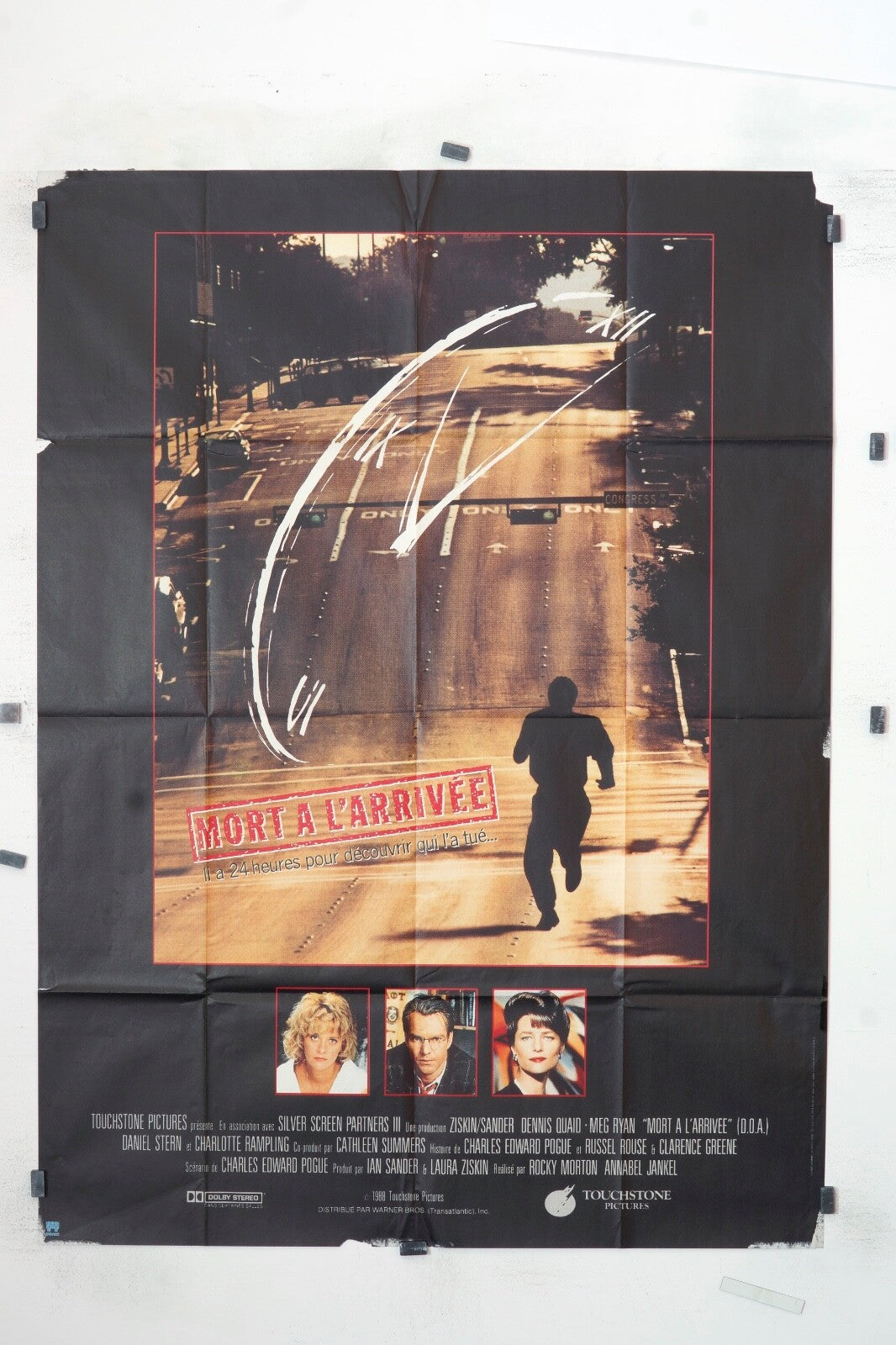 MORT À L’ARRIVÉE MEG RYAN ORIGINAL MOVIE POSTER 120x160