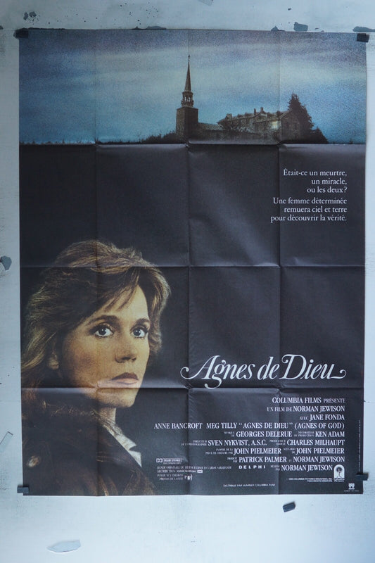 AGNÈS DE DIEU MOVIE POSTER ORIGINAL 120x160 JANE FONDA