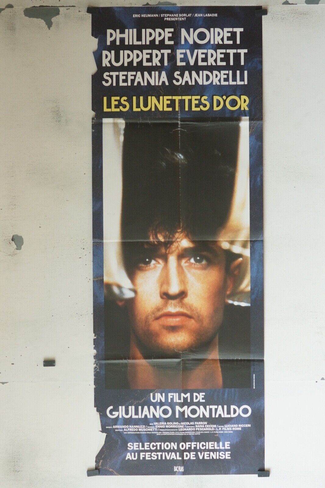 LES LUNETTES D’OR MOVIE POSTER ORIGINAL 60x160 PHILIPPE NOIRET