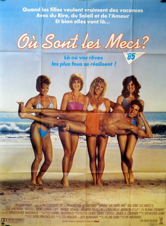 OU SONT LES MECS POSTER ORIGINAL120x160 LISA HARTMAN
