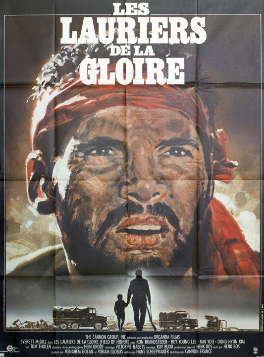 LES LAURIERS DE LA GLOIRE MOVIE POSTER ORIGINAL 120x160 RON BRANDSTEDER