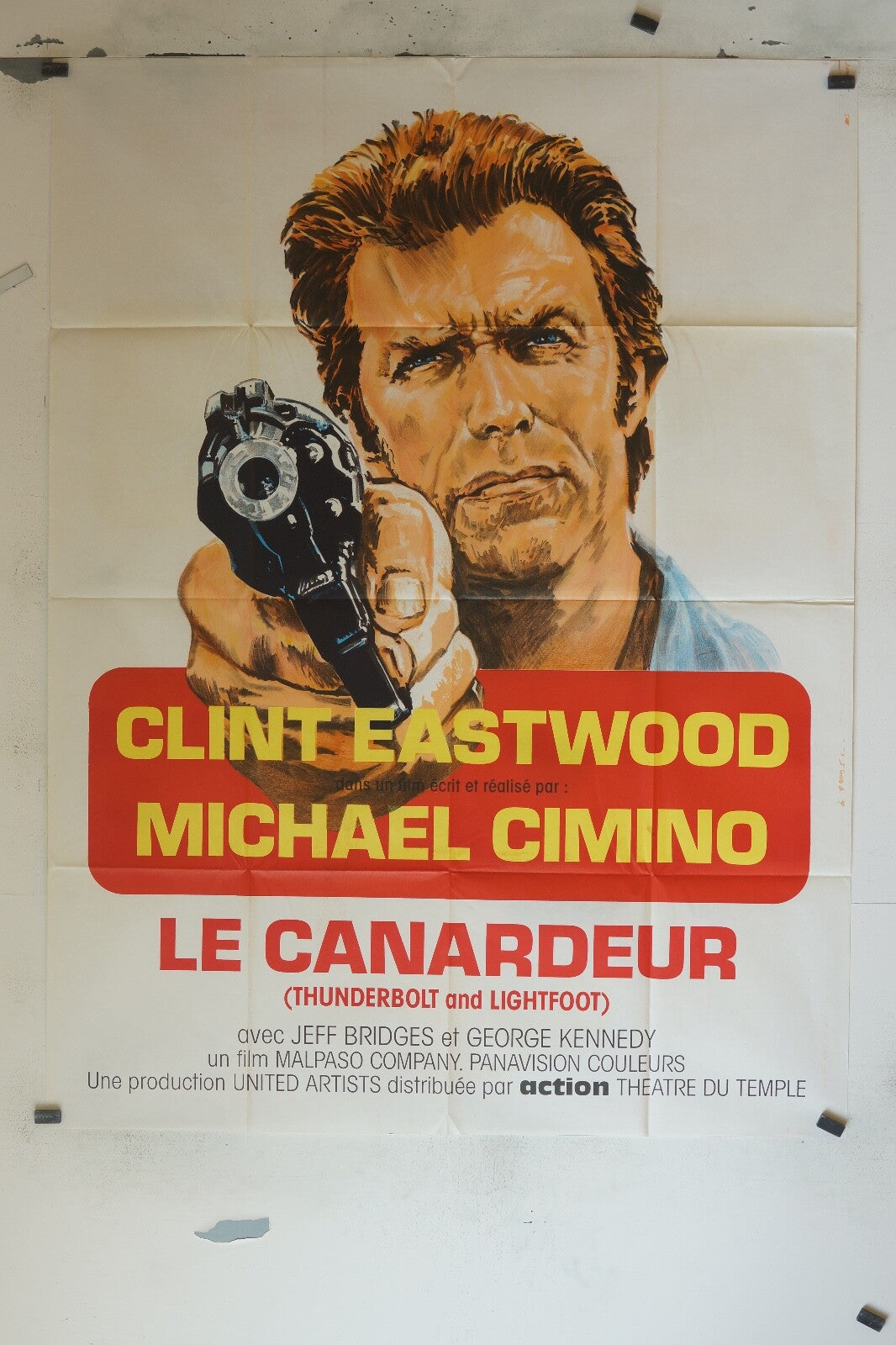 LE CARNADEUR ORIGINAL 120x160 CLINT EASTWOOD – MICHAEL CIMINO