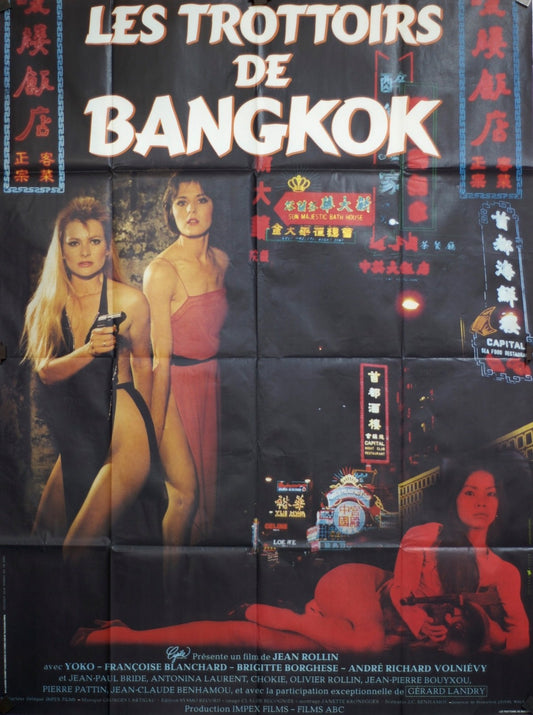 LES TROTTOIRS DE BANGKOK YOKO POSTER ORIGINAL 120x160