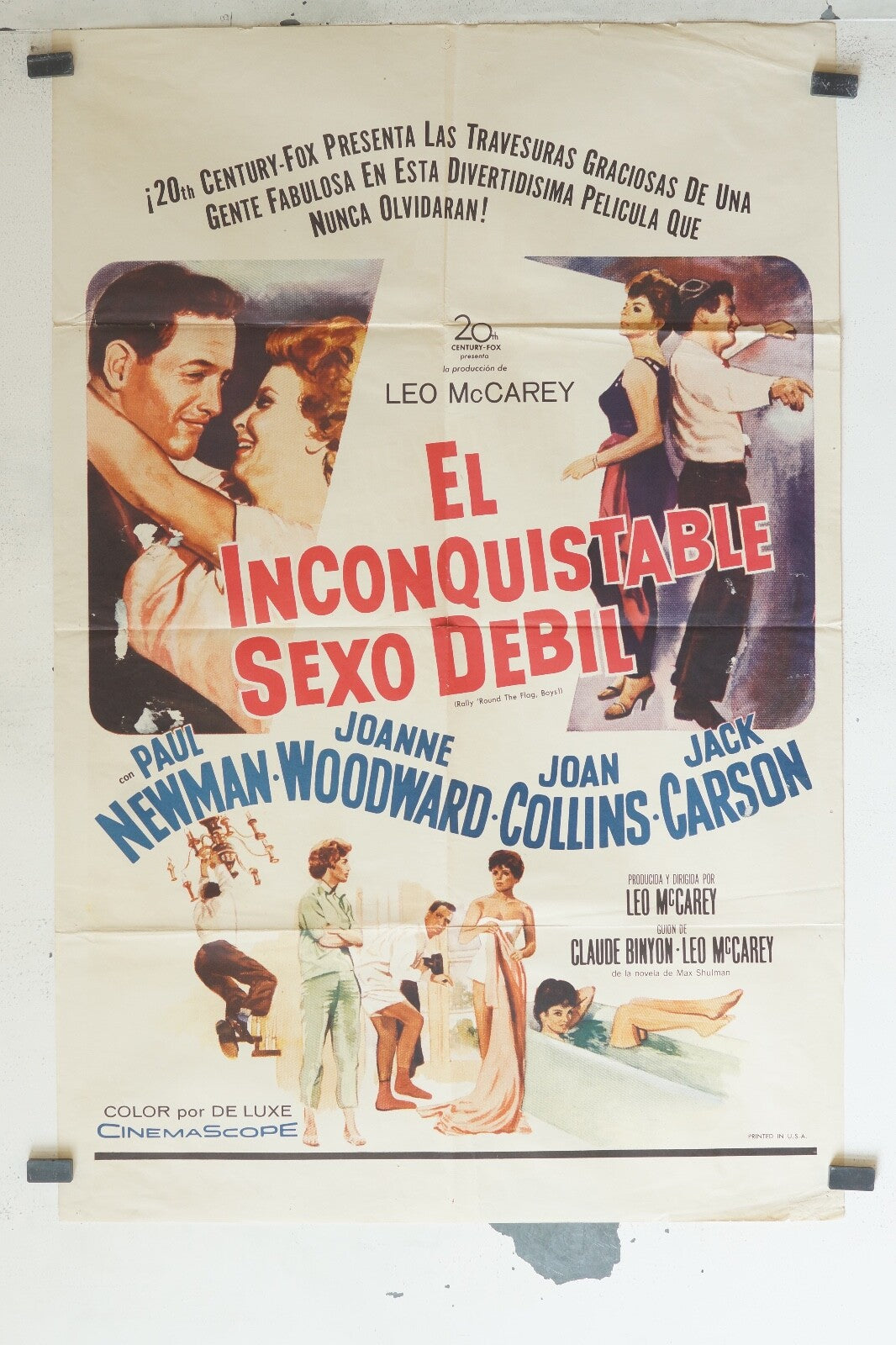 EL INCONQUISTABLE SEXO DEBIL 69x103 ORIGINAL