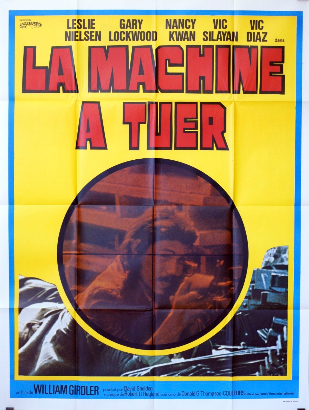 LA MACHINE A TUER POSTER ORIGINAL 120x160 LESLIE NIELSEN