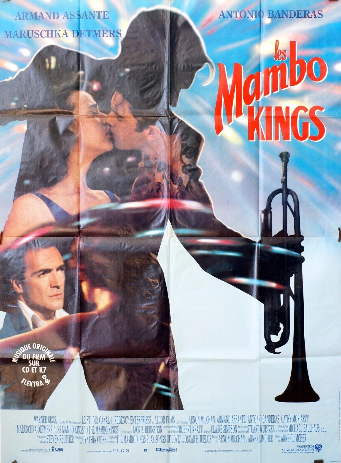 LE MAMBO KINGS MOVIE POSTER ORIGINAL 120x160 BOURVIL