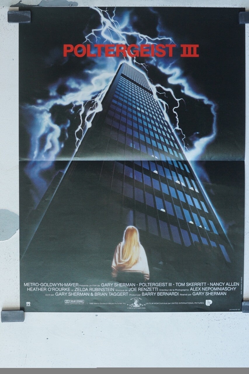 POLTERGEIST III ORIGINAL 40x60 NANCY ALLEN