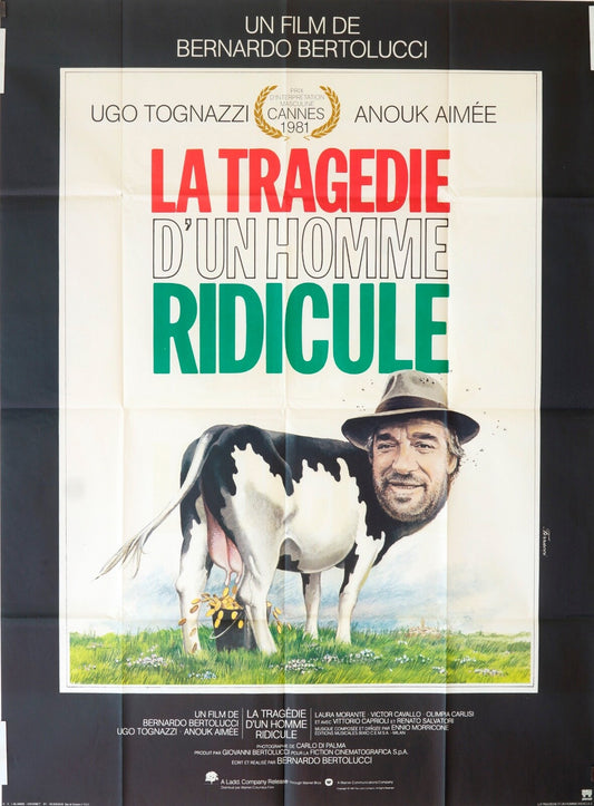 LA TRAGÉDIE D’UN HOMME RIDICULE MOVIE POSTER ORIGINAL 120x160 UGO TOGNAZZI