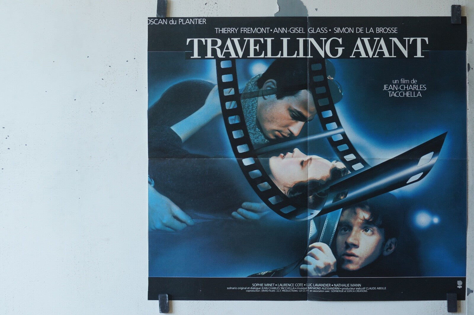 TRAVELLING AVANT ORIGINAL MOVIE POSTER 60x67 Thierry Frémont , Ann-Gisel Glass 