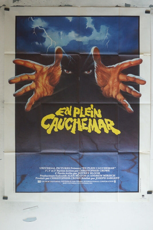 EN PLEIN CAUCHEMAR MOVIE POSTER ORIGINAL (120x160) JOSEPH SARGENT