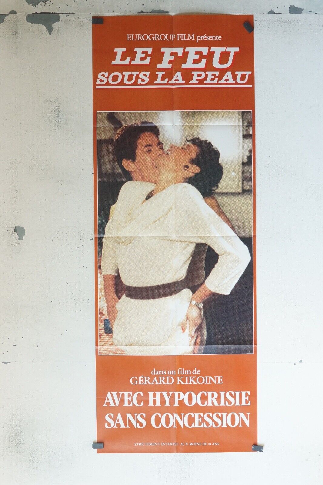 LE FEU SOUS LA PEAU ORIGINAL POSTER (60X160)