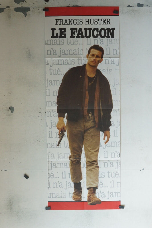 LE FAUCON MOVIE POSTER ORIGINAL 60x160 FRANCIS HUSTER