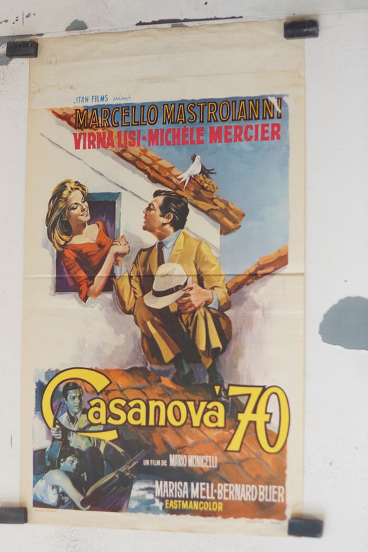 CASANOVA ‘70 MOVIE POSTER BELGE (30x55), Marcello Mastroianni 