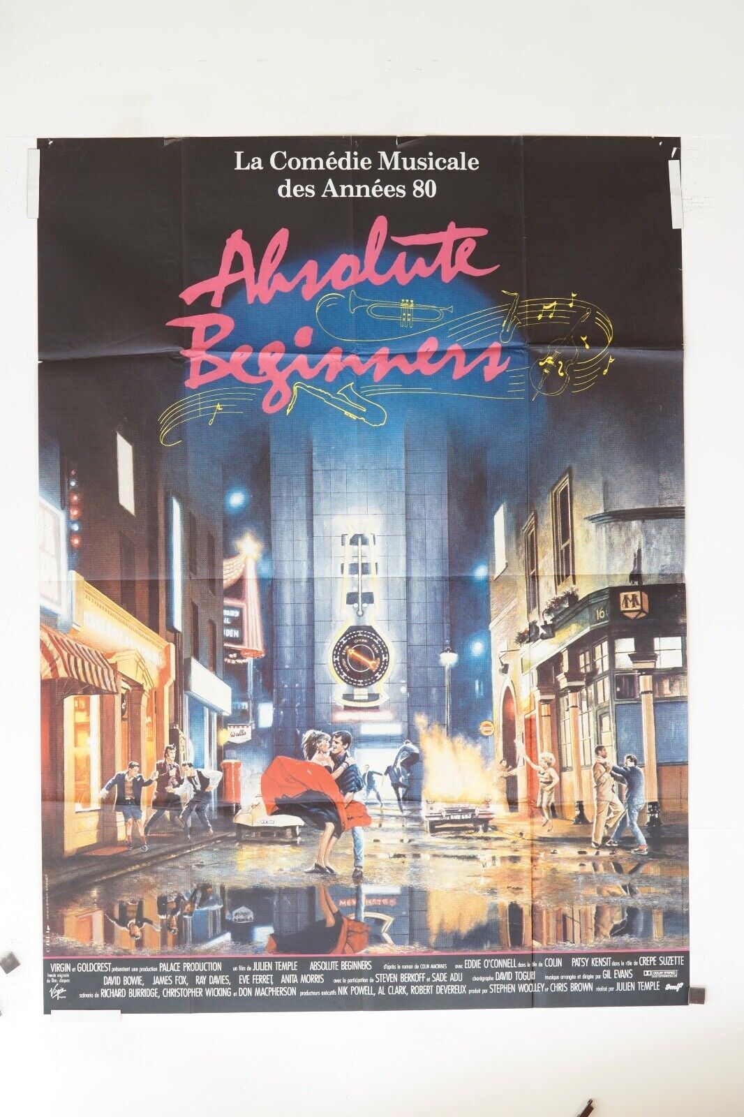 ABSOLUTE BEGINNERS MOVIE POSTER ORIGINAL 120x160 EDDIE O’CONNELL