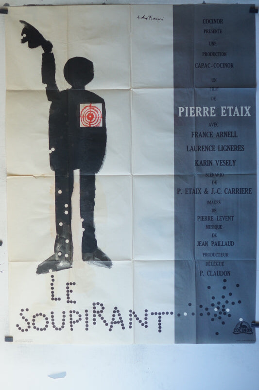 SOUPIRANT (LE) ORIGINAL MOVIE POSTER 120x160 Laurence Lignères 