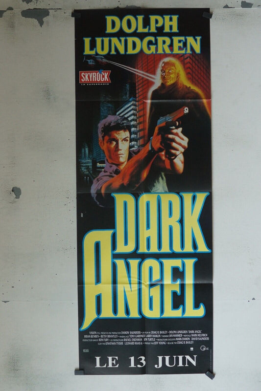 DARK ANGEL 60x160 ORIGINAL MOVIE POSTER DOLPH LUNDGREN
